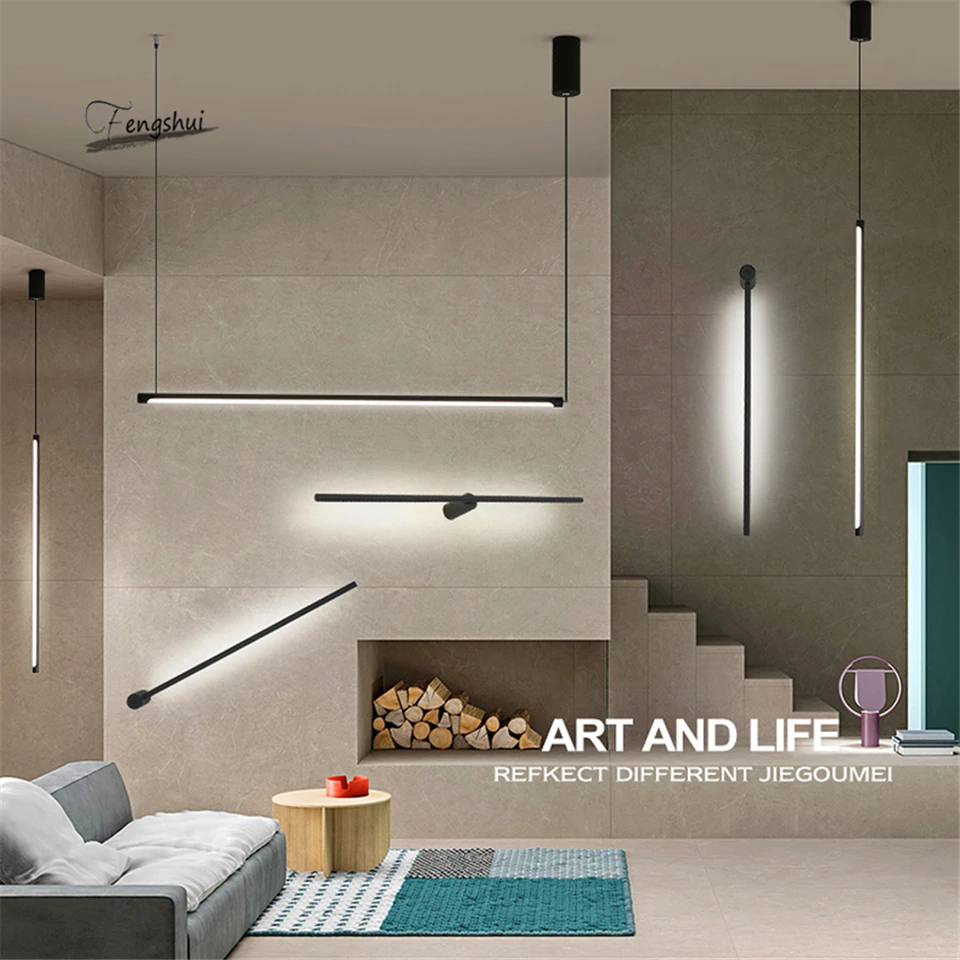 

Modern LED Pendant lights Lighting Suspended Nordic loft Dimming pendant Lamp Living Room Bedroom hanging lamp kitchen fixtures