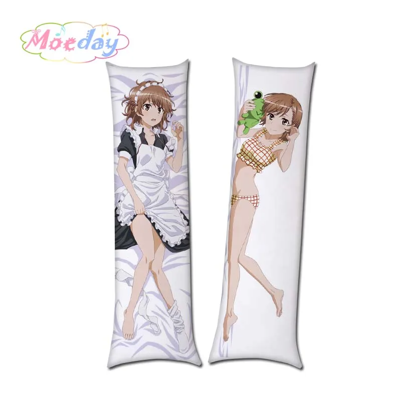 A Certain Scientific Railgun Mikoto Misaka Kazari Uiharu Ruiko Saten Kuroko Shirai Misaki Shokuhou Hugging Pillow Cases