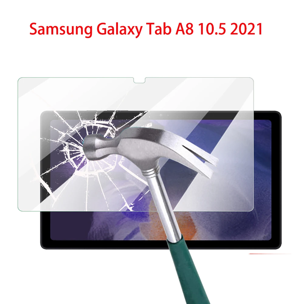 

Закаленное стекло для Samsung Galaxy Tab A8 10,5 дюйма 2021, защитная пленка для экрана планшета, закаленное стекло для Tab A8 10,5