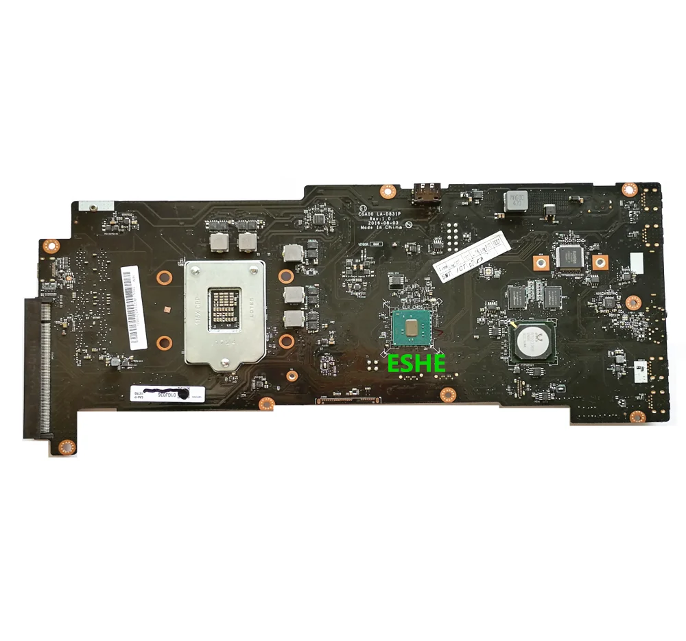 สำหรับ Lenovo AIO Y910-27ISH เมนบอร์ดแบบ all-in-one CGA00เมนบอร์ด LA-D831P 01GJ036 DDR4 100% ได้รับการทดสอบอย่างสมบูรณ์และมีคุณภาพสูง