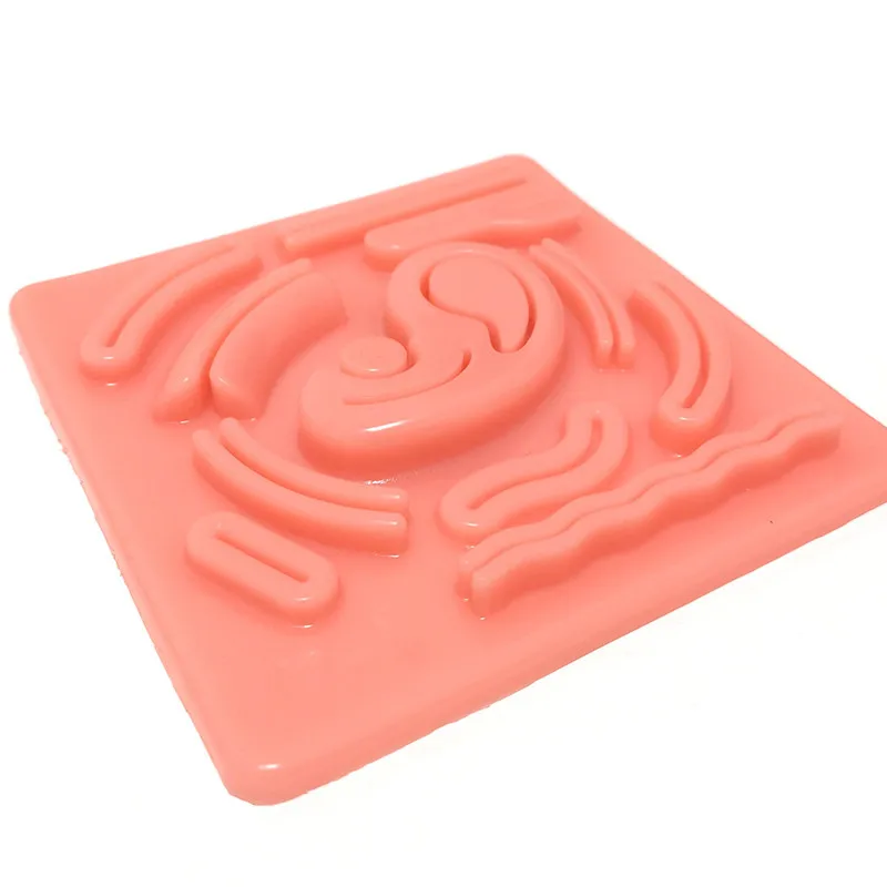 Multiwound suture module silicone 3D skin suture wound module suture practice laparoscopic simulator