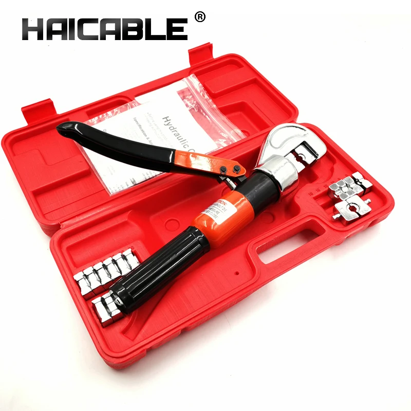 Haicable HP-70CW Piegatore Idraulico Stato Stampato Cu/Al Ovale Maniche Puntali E Alla Fine Si Ferma Con Funi di Attrezzi di Piegatura