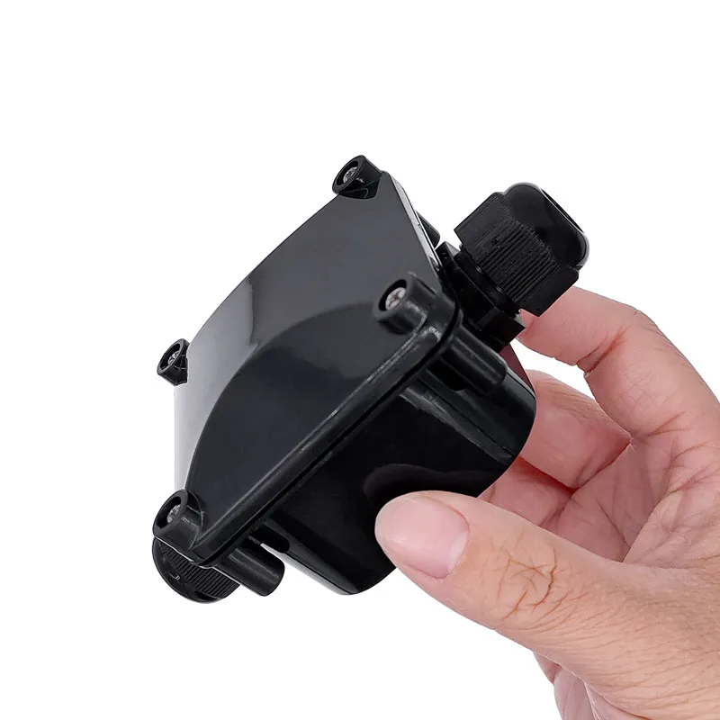 IP68 3-way rainproof box with PG11 Cable gland Outdoor Waterproof ABS connectors waterproof Electrical Junction Box image 6