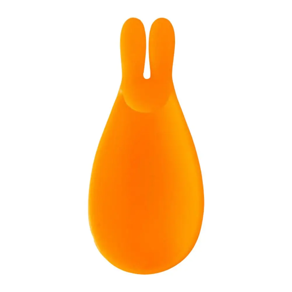 Tea Bag Hanger Cute Rabbit Shape Silicone Tea Bag Holder Soft And Reusable Tea Bag Clip Candy Colors Spoon Tray Fixed Teacup