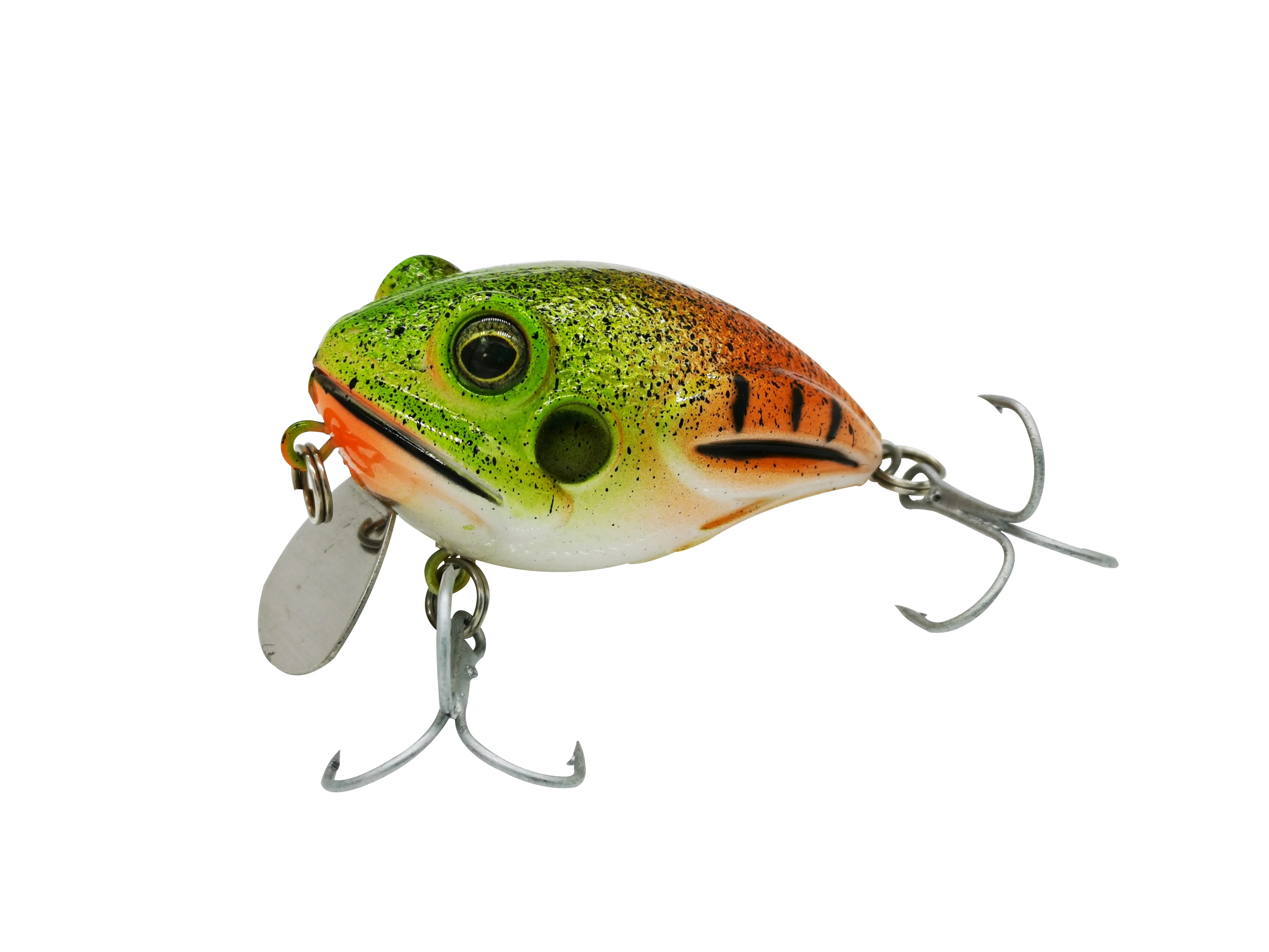 Shuangsheng topwater frog lure lifelike bait bass fishing