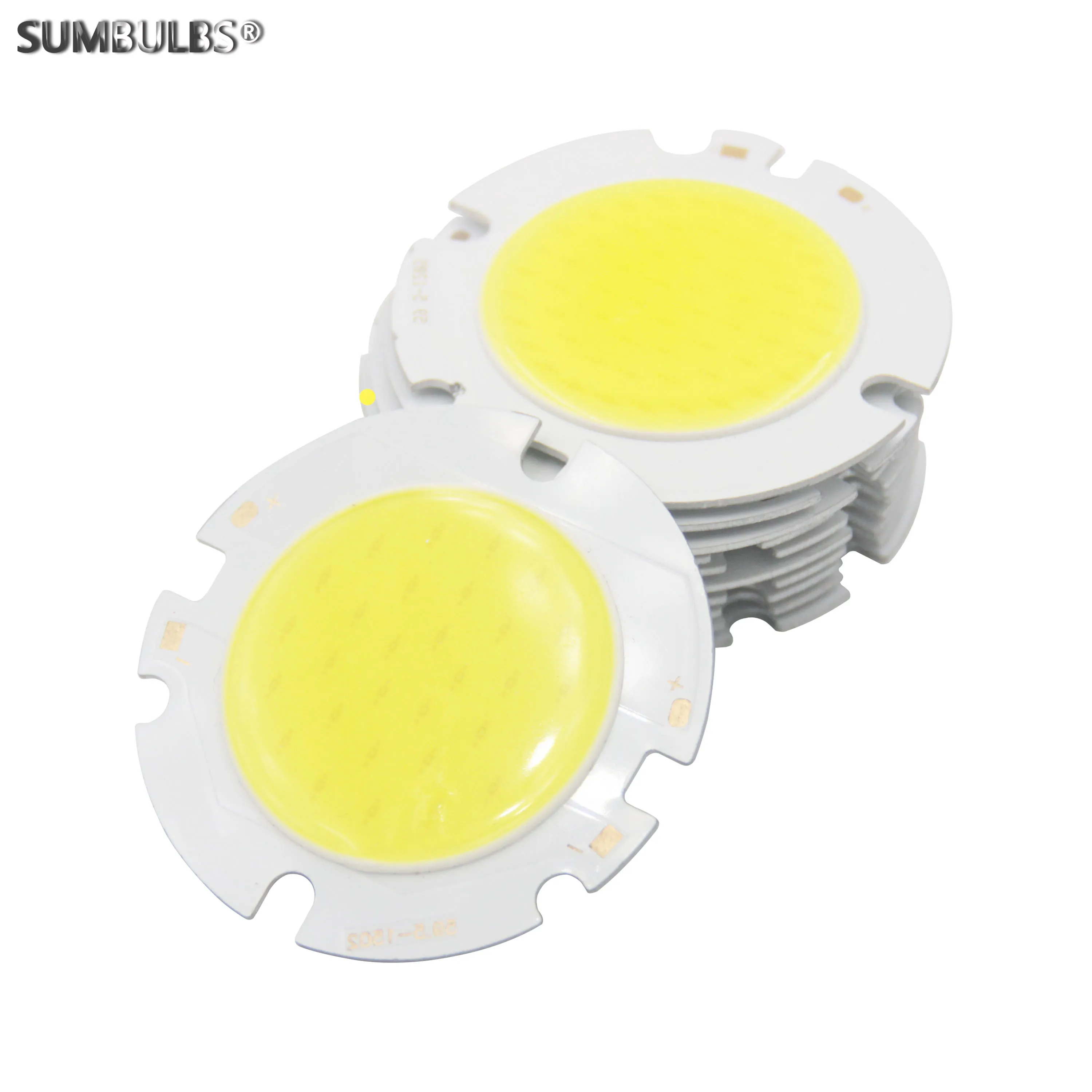 Imagem -05 - Sumbulbs-round Led Cob Light Source para Down Light Bulb Lâmpada Natural Branca Quente e Fria 42 mm Ares de Iluminação 10w 15w 30w