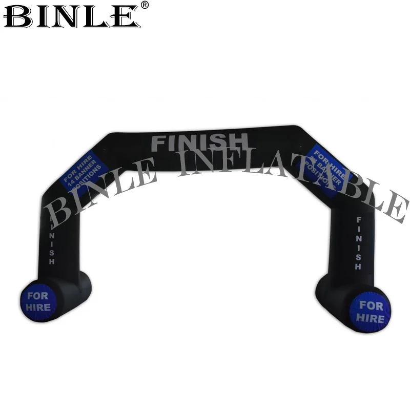 

Custom size race running inflatable start finish Line arch with banner logo printed event archway for advertiisng