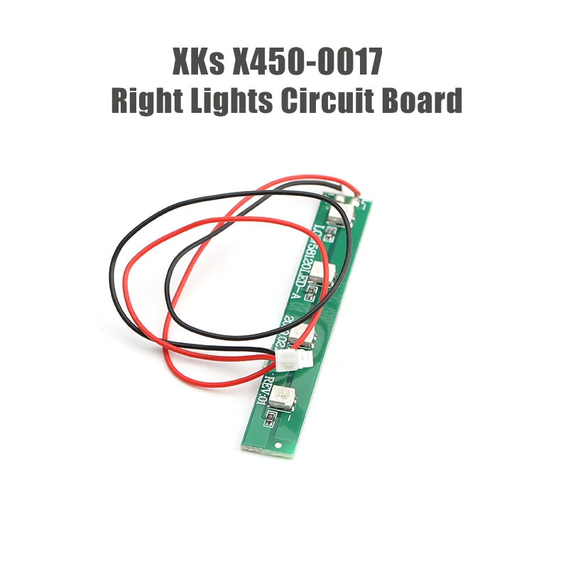 WLtoys XKS X450 RC Glider Plane Spare Parts 0017 Right Light Circuit board 0018 Left Lights Circuit board