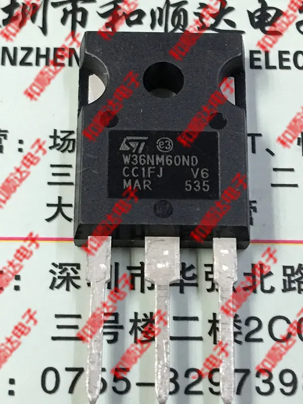 

10PCS STW36NM60ND TO-247 650V 29A