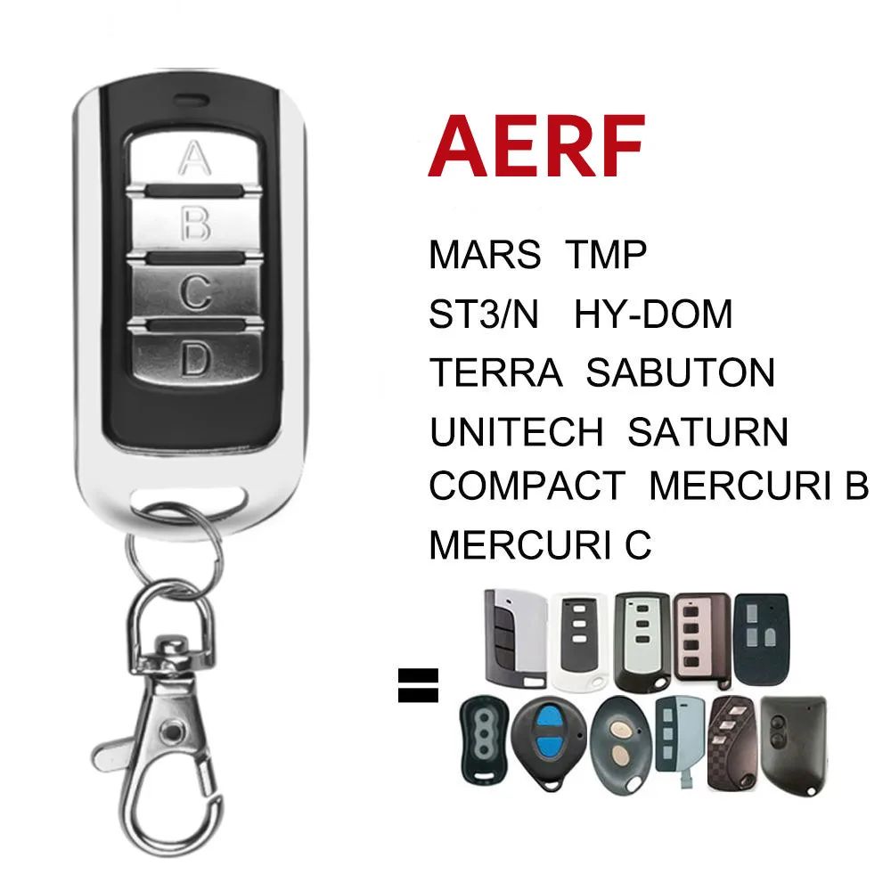 AERF Remote Control MARS TMP,UNITECH,COMPACT,AERF MERCURI B,HY-DOM For AERF Gate Remote Control