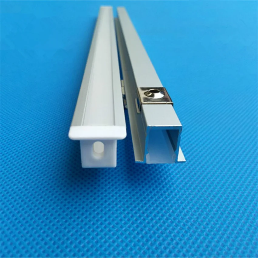 2M/PCS Recessed led aluminum profile for led strips light 12mm LED Profile Aluminium Channel for LED Strip