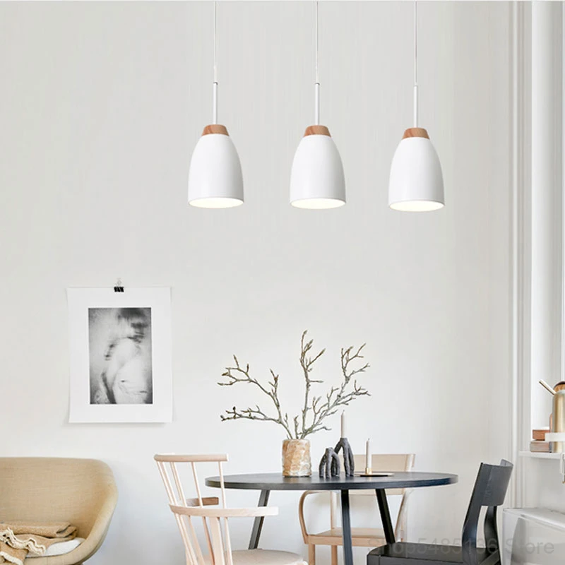 

Nordic Restaurant Bar Pendant Light Modern Minimalist Creative Bedroom Bedside Study Living Room Coffee Shop Decorative Lighting