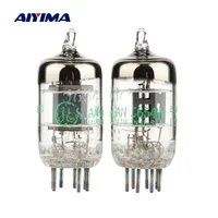 AIYIMA 2 uds GE 5654W GE5654 válvula de tubo de vacío actualización de tubo electrónico de vacío para amplificadores de Audio 6J1 6m1 6AK5 6J1P EF95