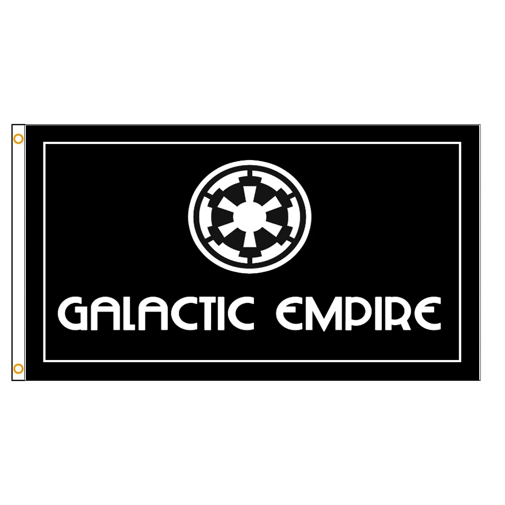 90X150cm رائجة البيع 3x5ft العلم الإمبراطورية المجرة #1