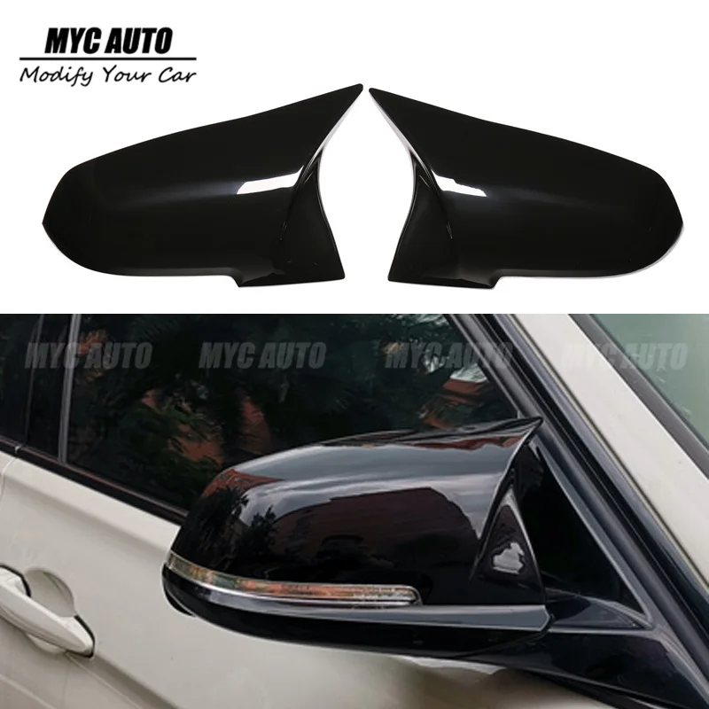 M Style Rear View Mirror Cover 2012 - 2018 For BMW F30 F30 F20 F21 F22 F23 F32 F33 F36 M2  1 2 3 4 Serie Mirror Cover