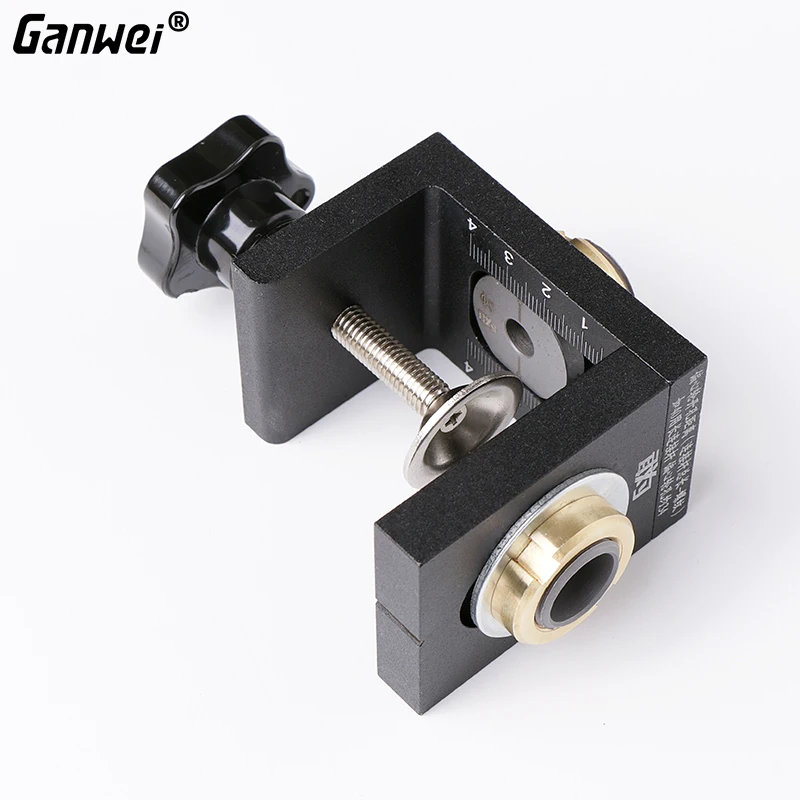 Ganwei 3 in 1 Small Hole Punch Woodworking Doweling Jig Kit With Positioning Clip Adjustable Drilling Guide New Tools