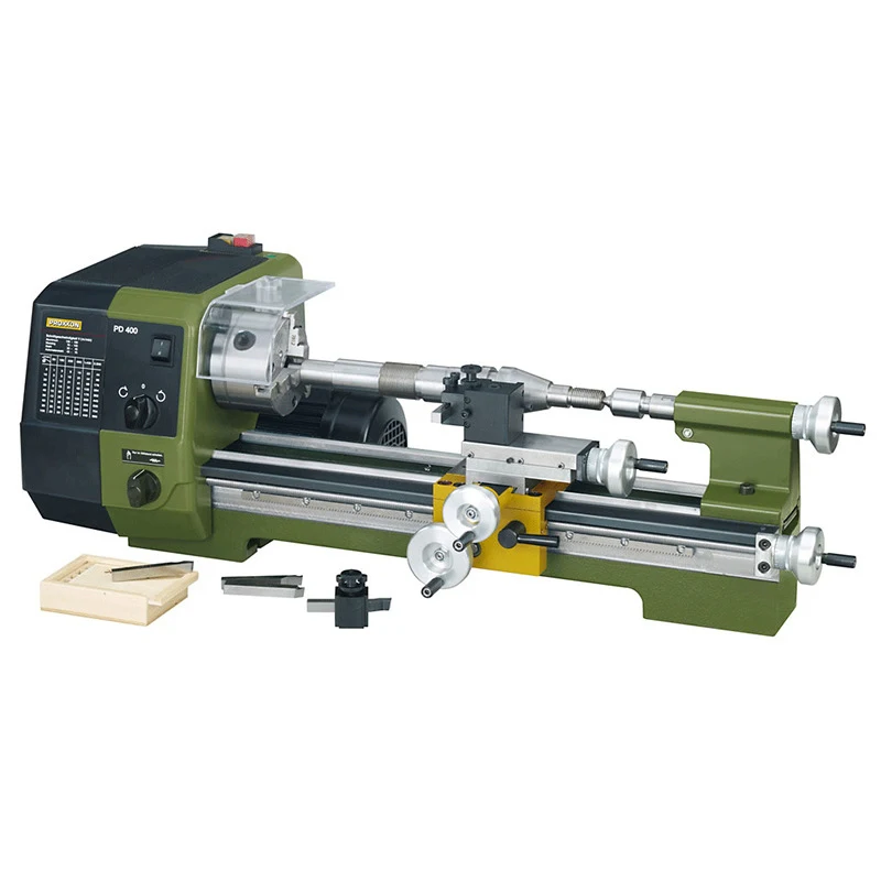 Mini Metal Woodworking Micro Desktop Precision Small Lathe Has Small Size, Low Noise And Easy Operation