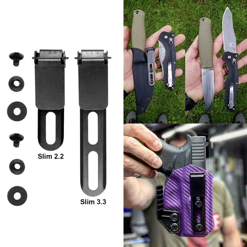 Taktische Ulticlip Gürtel Clip für Messer Mantel Kydex Pistole Holster IWB Verdeckte Tragen Blet Clip Airsoft Jagd Outdoor Zubehör