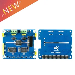 Raspberry Pi Dual-channel Isolated CAN Bus Expansion Development Board Module MCP2515 SN65HVD230 2-Channel For Arduino STM32 Ras