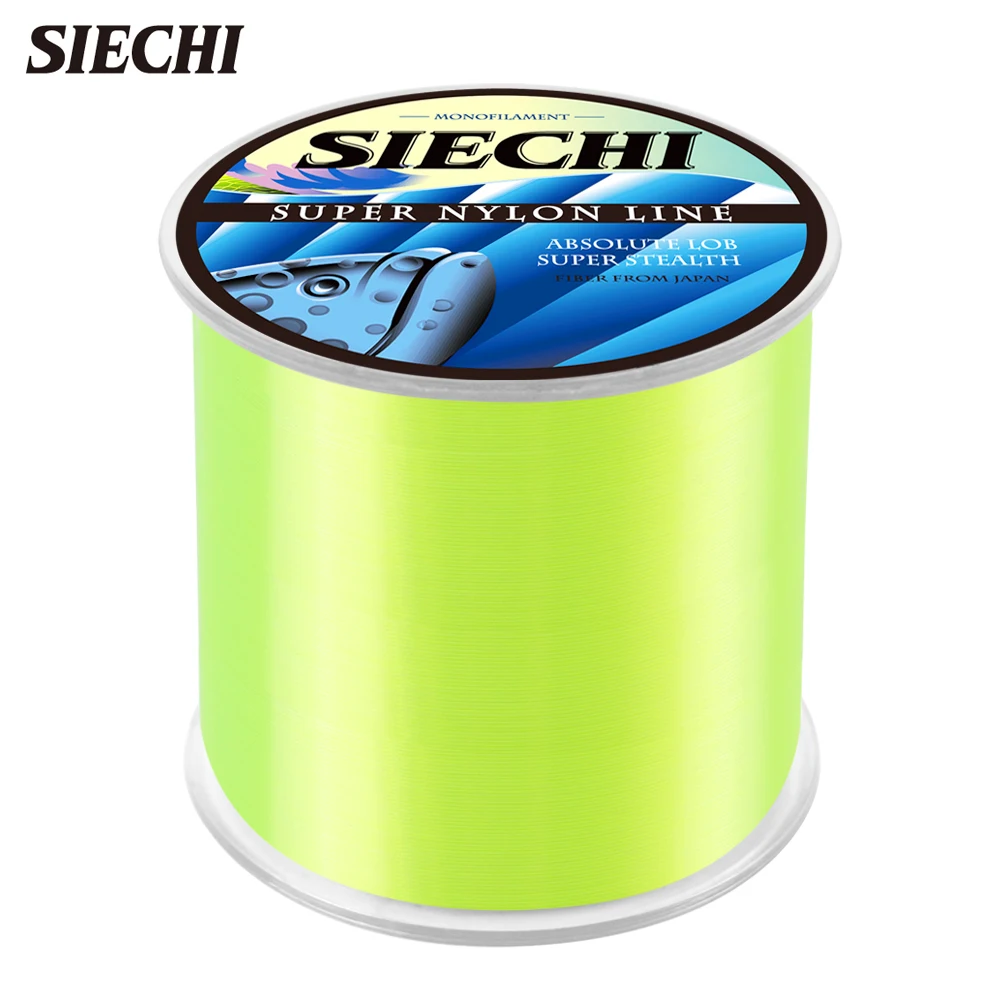 

SIECHI High Quality 500M Nylon Fishing Line Super Strong Japan Monofilament Fishing Line Bass Carp Fish Fishing Accessories