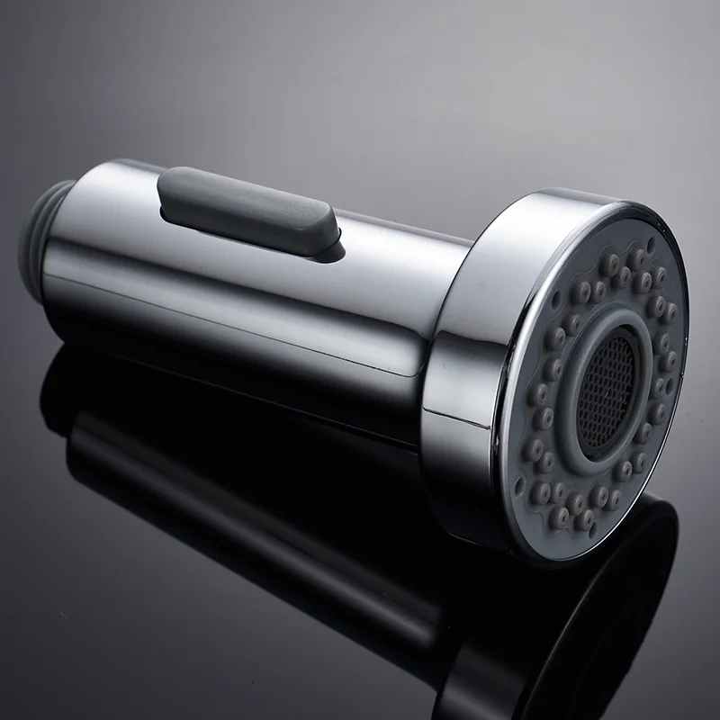 ROVOGO Kitchen Faucet Sprayer Head, Pull Out Sink Faucet Spray Head Nozzle Replacement Part 2 Functions Chrome