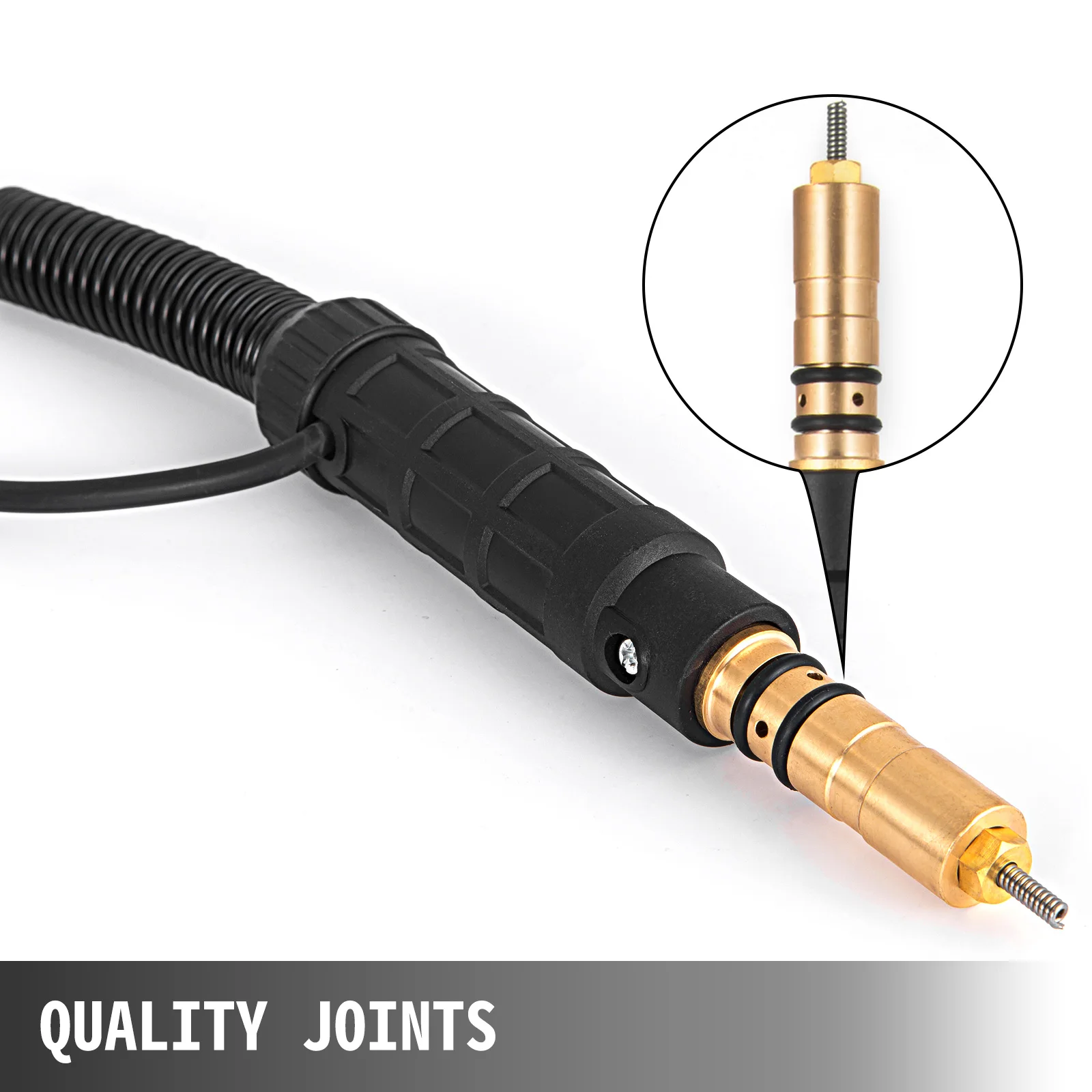 VEVOR Súng Hàn MIG 150A Khí Đốt Đèn Pin W/ 4.6M Cố Định Dây Cáp Thiết Bị Hàn Stinger Hoán Đổi Cho Nhau Cho Miller m-15 M-150