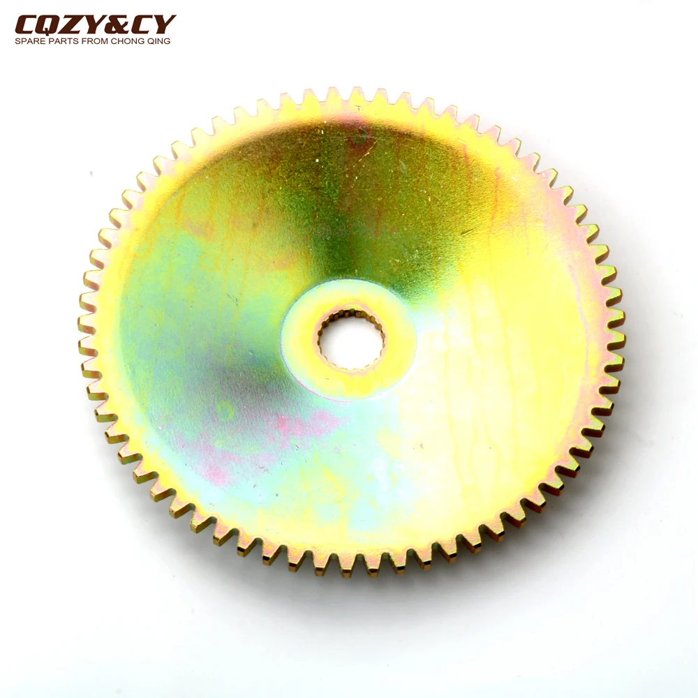 Scooter Drive Half Pulley For Piaggio 50 Typhoon Zip 50cc Fly Free 100cc 118mm 66 Teeth 479561 AP8551033 100320130