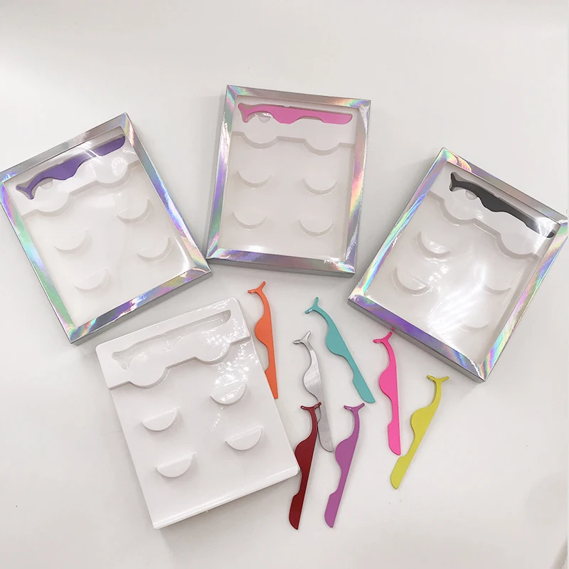 20pcs-lot-empty-3-pairs-in-one-tray-holographic-lashes-packaging-with-lash-tweezer-white-tray