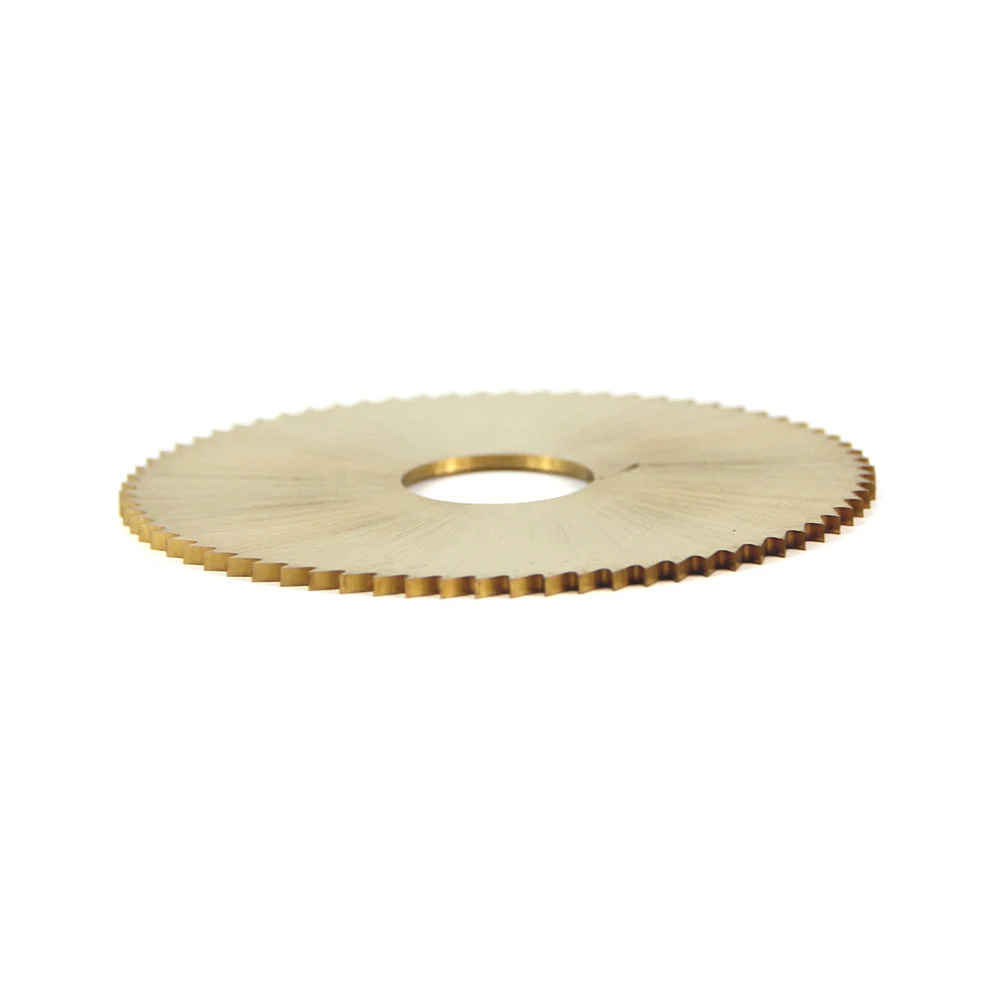 1pc 60/70mm 72T Key Cutting Machine Cutter Titanium Coated HSS Circular Saw Blade For Cutting Keys Key Machine Parts