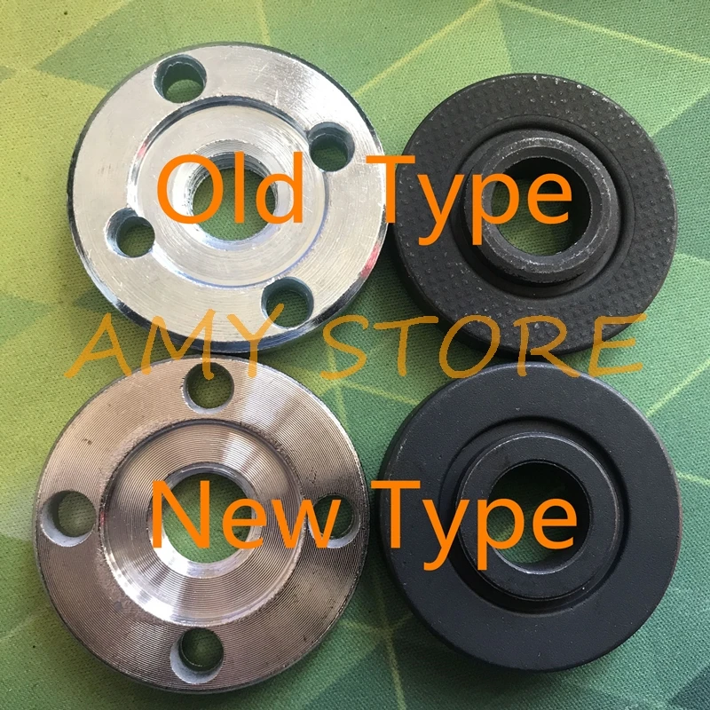 One Set(2pcs) Angle Grinder Spare Part Round Clamp Inner Outer Flange for Bosch GWS20-180 125 150
