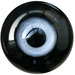 [wamami] 6mm 8mm 10mm 12mm 14mm 16mm 18mm 20mm 22mm 24mm Grey Glass Eyes Eyeball Doll Dollfie Reborn Making Crafts