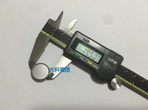 New and authentic lir2032 charging battery 3.6V rechargeable button lithium battery button charging battery timer alarm clock to