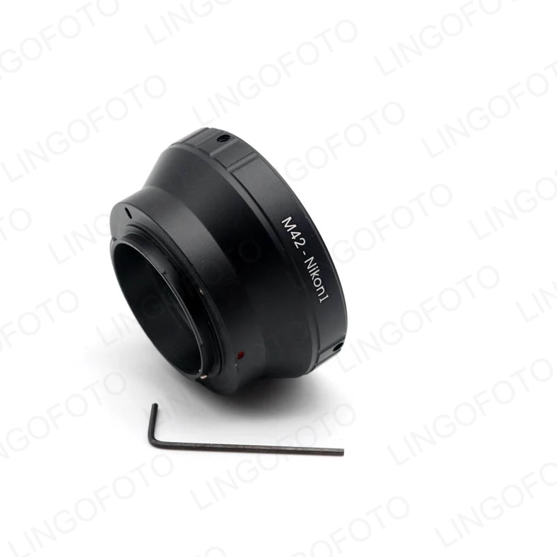 M42 Lens Adapter Ring M42 Screw Mount Lens Adapter for Nikon N1 DSLR Camera A7 J1 Nx10 NP8267