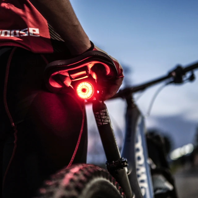 TWOOC Auto Brake Sensing Bicycle Rear Light Cycling Smart Taillight USB Charge MTB Night Cycling Lamp Road Bike LED Safety Light