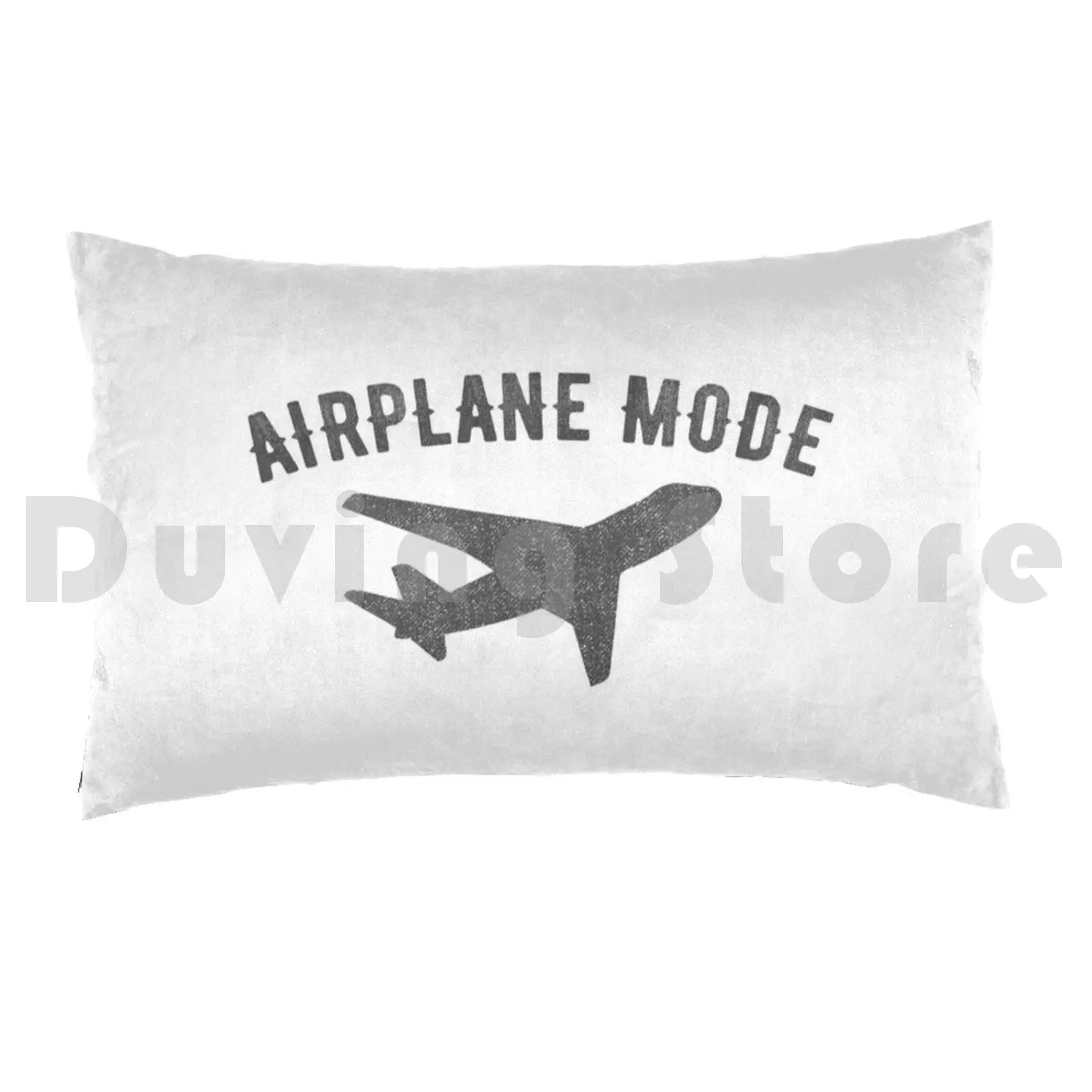 Airplane Mode Funny Traveling Design With Flying Plane Pillow Case Printed 35x50 Airplane Mode Traveling Love