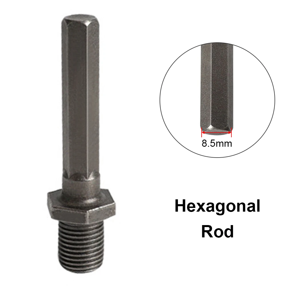 Metal Hexagon Shank Adapter 1/2-20UNF to 8.5mm Hexagon Transfer Head for High Power Electric Hammer Drill Bit Accessories