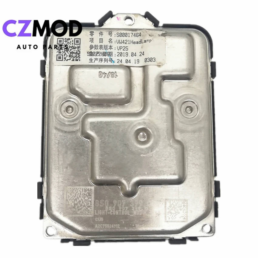 

CZMOD Original 8S0907399D LED Headlight Headlamp Light Control Module 8S0 907 399 D A2C75524912 S00017464 Car Accessories