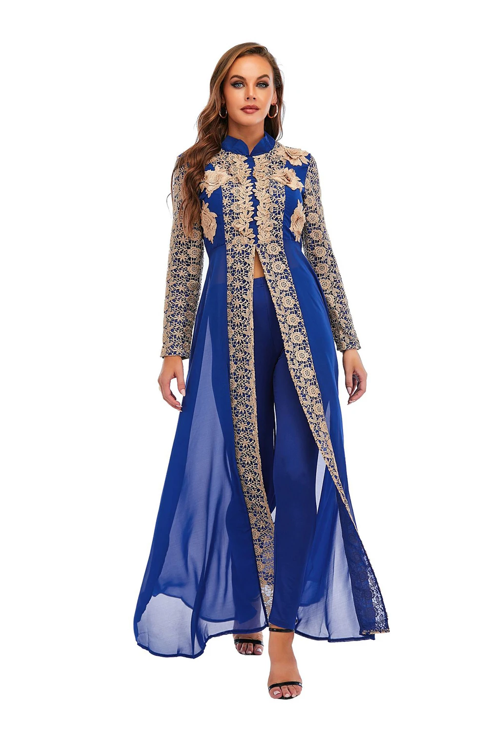 Abaya Dubai Muslim Sets Dress Kaftan Turkish Islamic Clothing Abayas African Dresses For Women Robe Ensemble Femme Musulmane