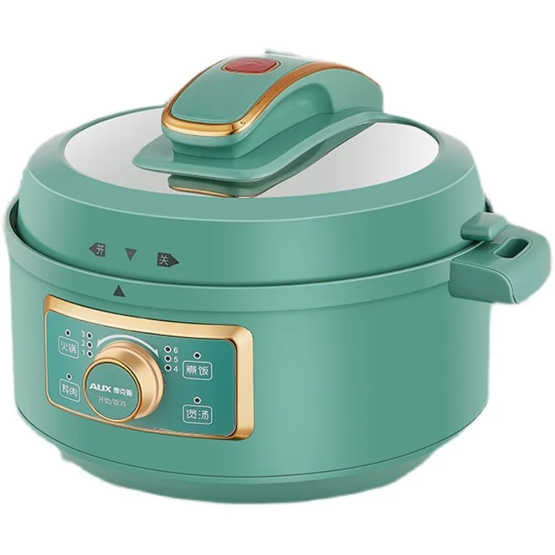 

Multifunction Electric Cooking Pot Rice Cooker Steamer Mini Hot Pot Pressure Boil Stew Nonstick Pans Saucepan 3L Air Fry