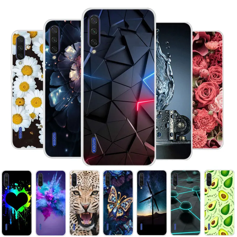 

Phone Case For Xiaomi Mi A3 Case Mi 9 Lite Cover Soft Silicone TPU Case on for Xiaomi Mi A2 Lite Case MiA2 Funda Capa New Bumper