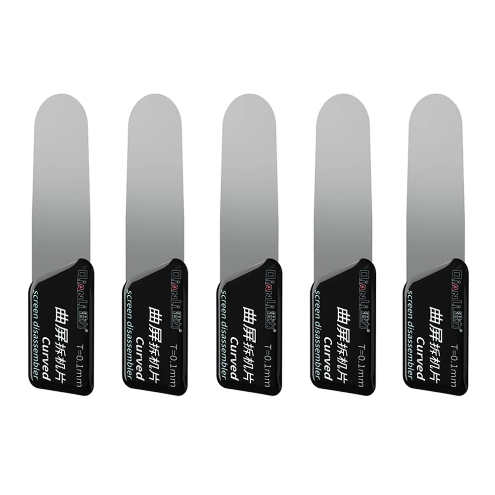 5pcs Portatile Del Telefono Mobile Elettronica Schermo Disassembler Della Leva di Strumenti di Strumento di Apertura Separata Durevole FAI DA TE Non-Slip Pellicola A CRISTALLI LIQUIDI curvo
