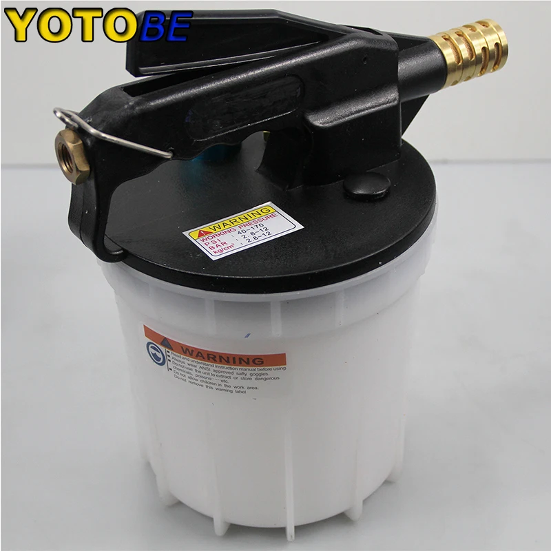 2L Pneumatic Auto Car Brake Fluid Bleeder Vacuum Pump Tester Tool Kit