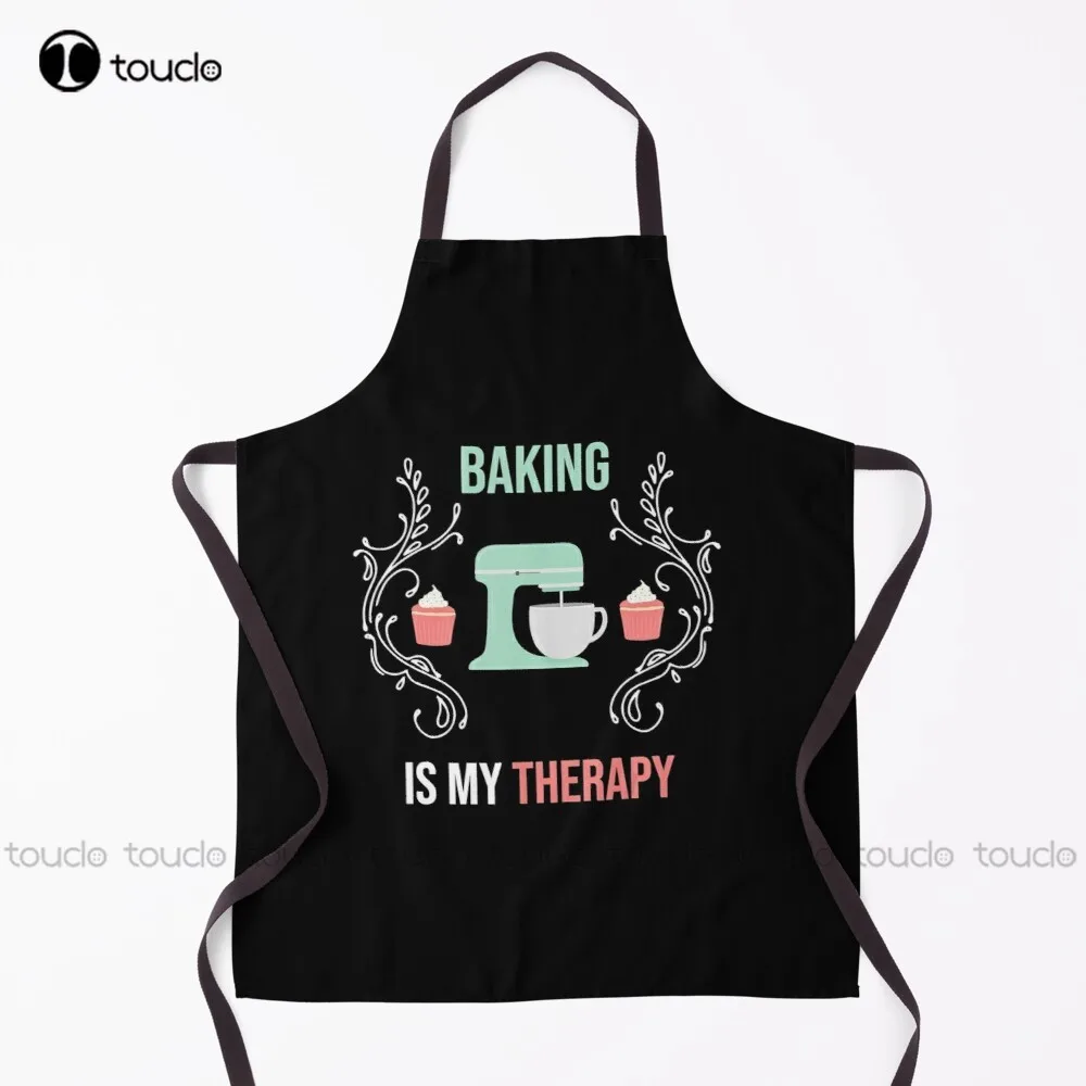 New Baking Is My Therapy Baker, Cooking, Cook, Baking Humor Apron Teacher Apron Unisex