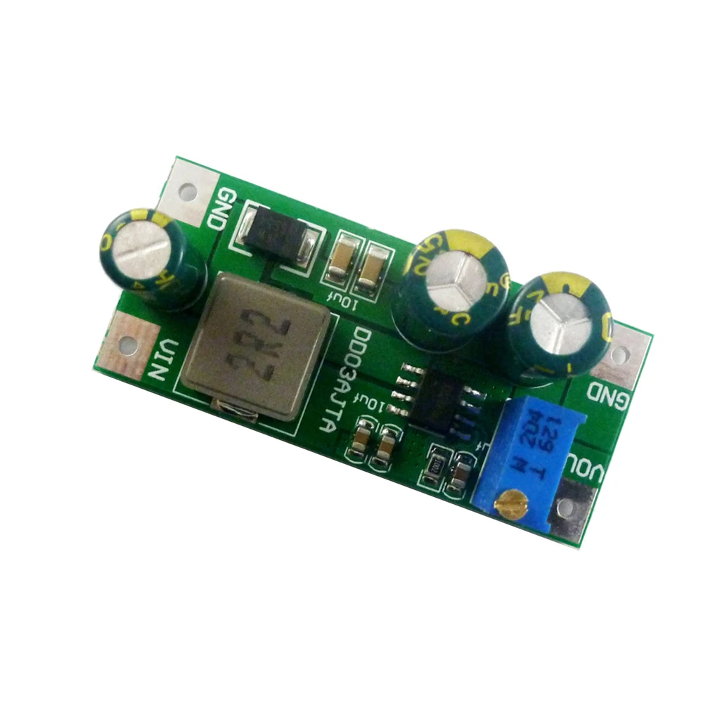 DC 2.7-5.5V to 3.5-24V 6A DC-DC Step-Up Board Boost Converter 30W High Power Adjustable Boost Module for 18650 Lithium Battery