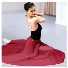Long Chiffon Ballet Skirts for Women #2