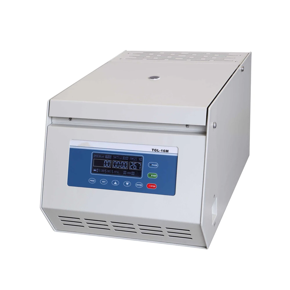 TGL-16M Laboratory Tabletop Fixed Angle Rotor High Speed Refrigerated Centrifuge Machine