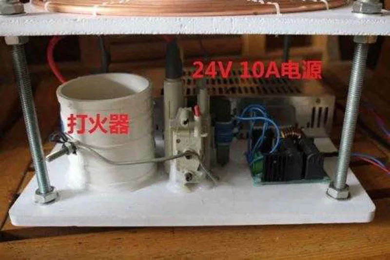 고전압 발생기 ZVS 플라이 백 드라이버 보드 제로 전압 스위칭 유도 히터 아크 모듈, 점화 코일 12-36V DC