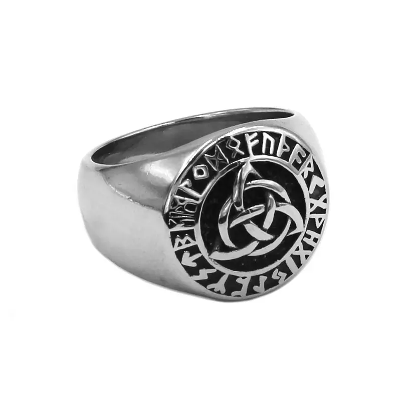 Norse Viking Masonic Ring Stainless Steel Freemasonry Skull Tree of Life Biker Men Jewelry Gift SWR0998