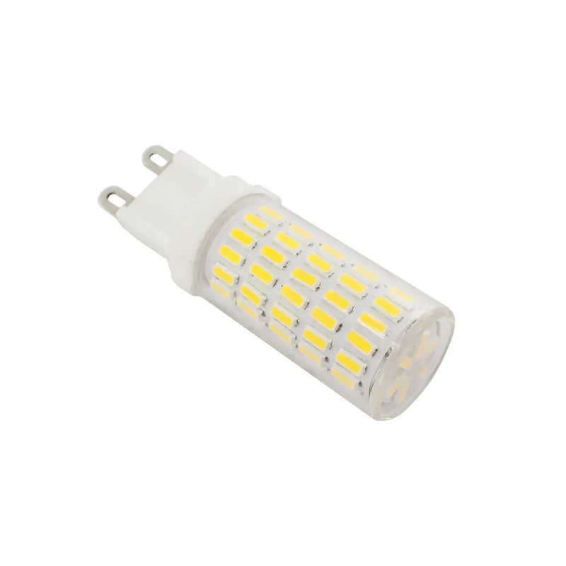 10X G4 G9 E14 LED Lamp 7W 9W AC100-240V No Flicker 4014 SMD Bulbs Ceramic Corn Led Halogen Lights For Chandelier Home Lighting