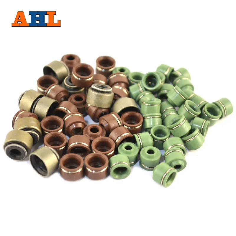 AHL 16pcs Motorcycle 100% Brand New Spiracle Valve Stem Oil Seal For SUZUKI GSF400 GSF 400 BANDIT 400